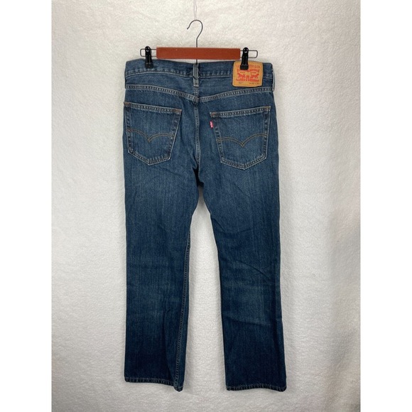 Levi’s 527 Jeans Men’s Blue Bootcut Denim Red Tab Western Cowboy Classic 32x30 - Picture 7 of 10